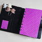Purple Polka Dot Window Pocket Insert