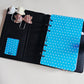 Light Blue Polka Dot Dashboard A6