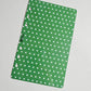 Dark Green Polka Dot Dashboard A6