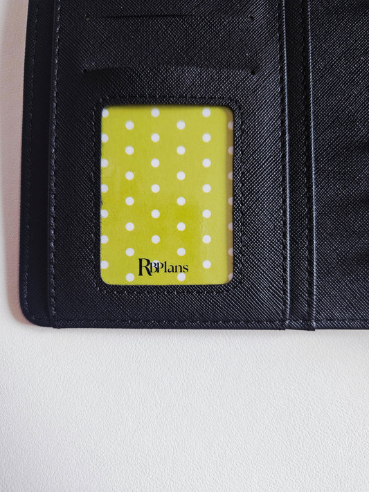 Lime Green Polka Dot Window Pocket Insert