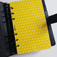 Yellow Polka Dot Dashboard A6