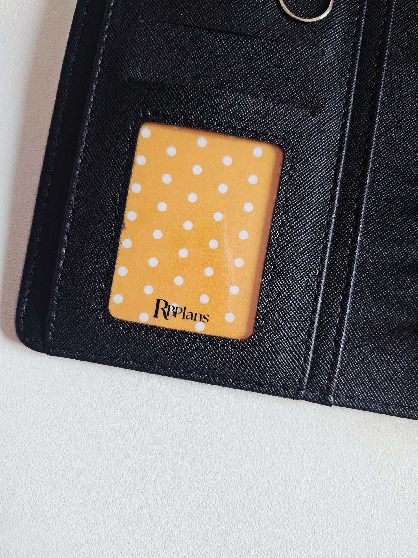 Orange Polka Dot Window Pocket Insert