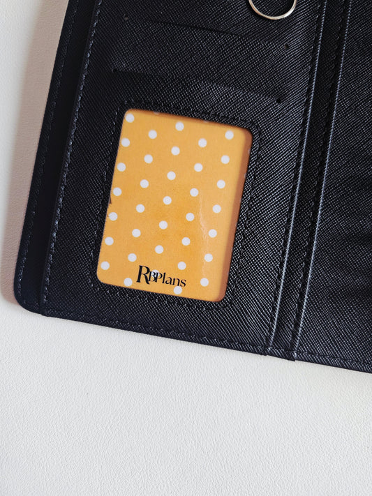 Orange Polka Dot Window Pocket Insert