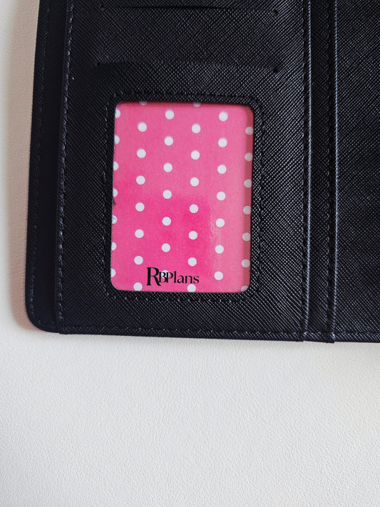 Pink Polka Dot Window Pocket Insert