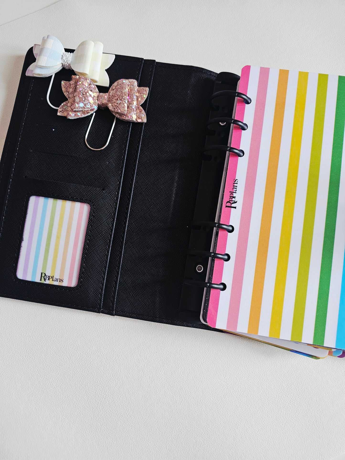 Pastel Vertical Rainbow Window Pocket Insert