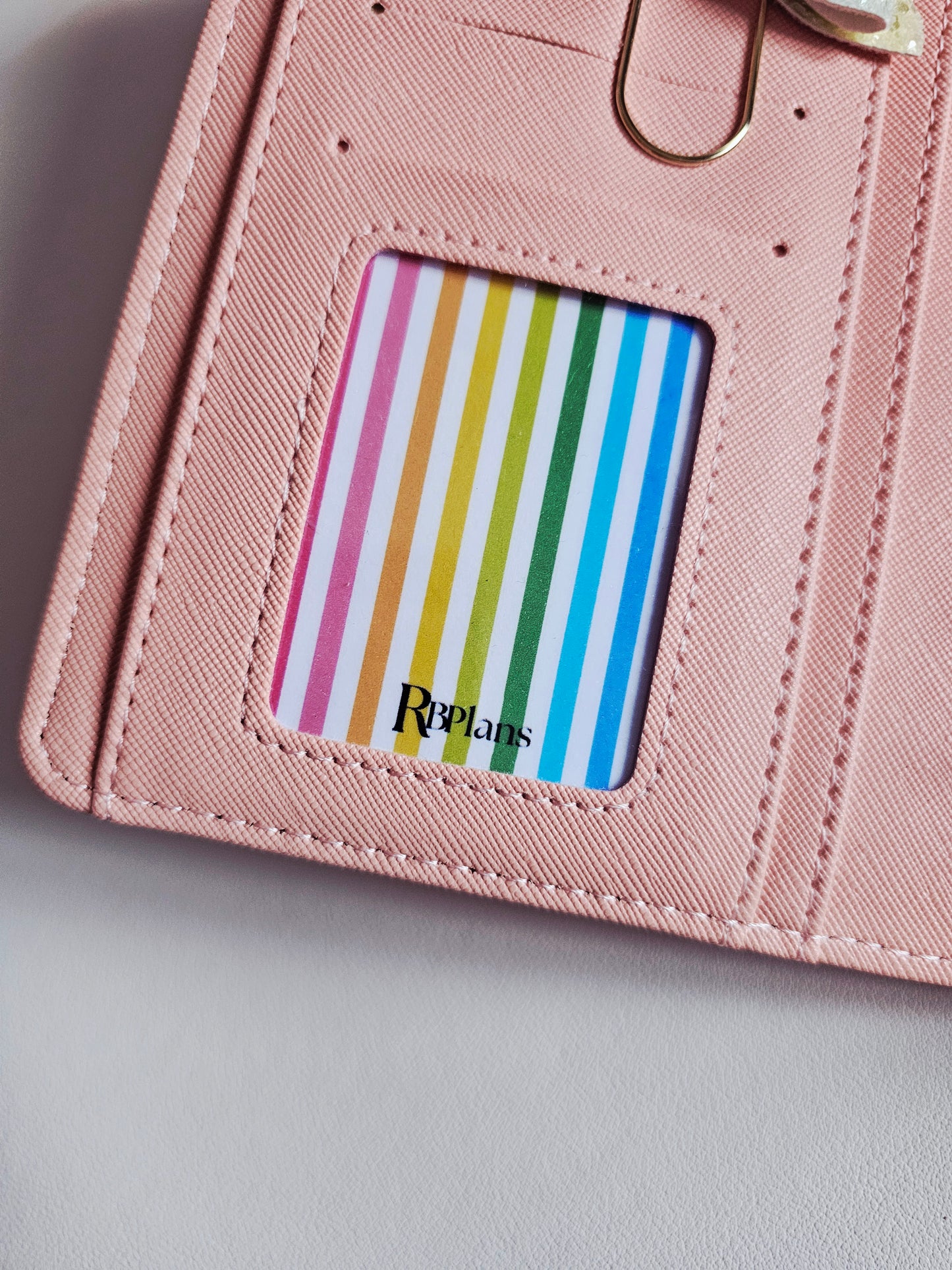 Bold Vertical Rainbow Window Pocket Insert