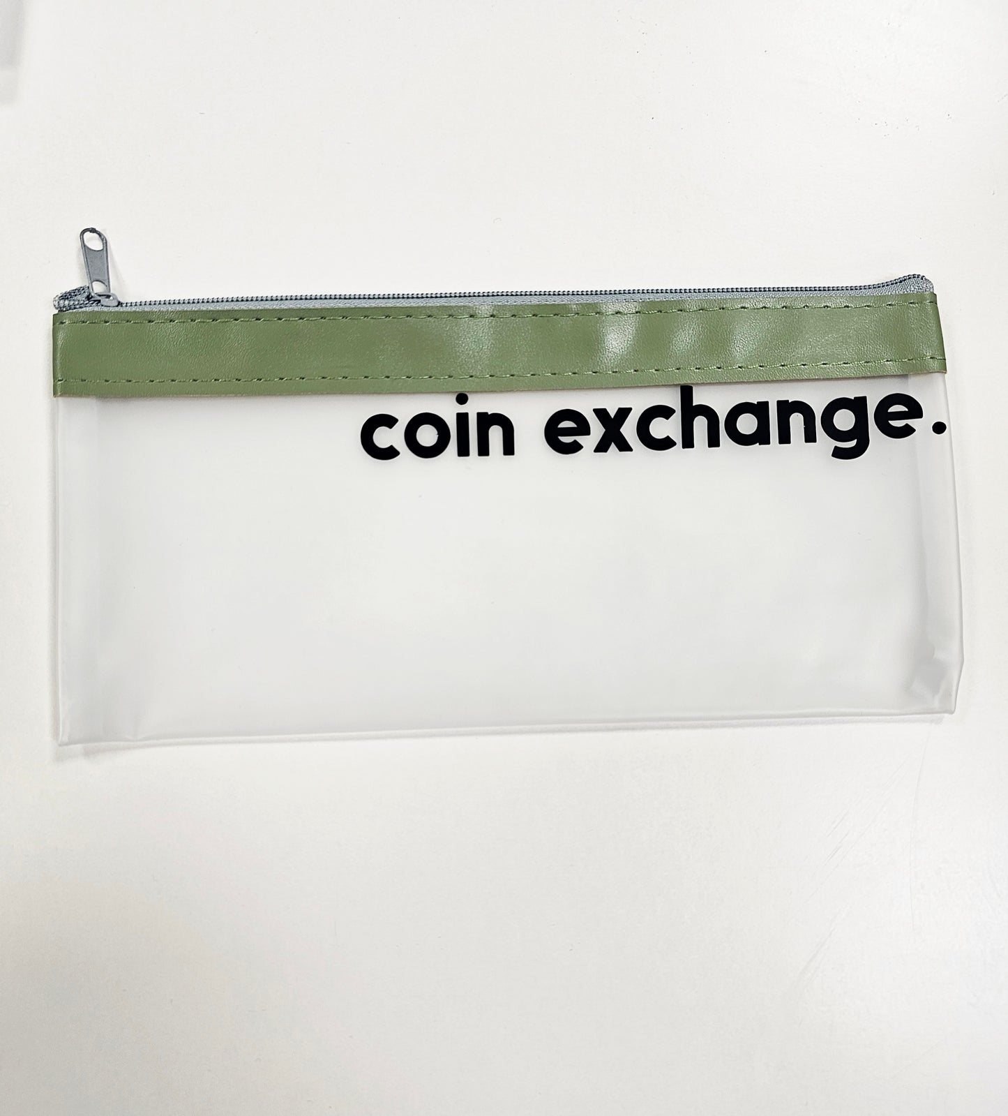 Sage & Black Coin Exchange Zip Wallet