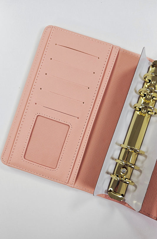 Apricot "Lena" Etch Budget Binder