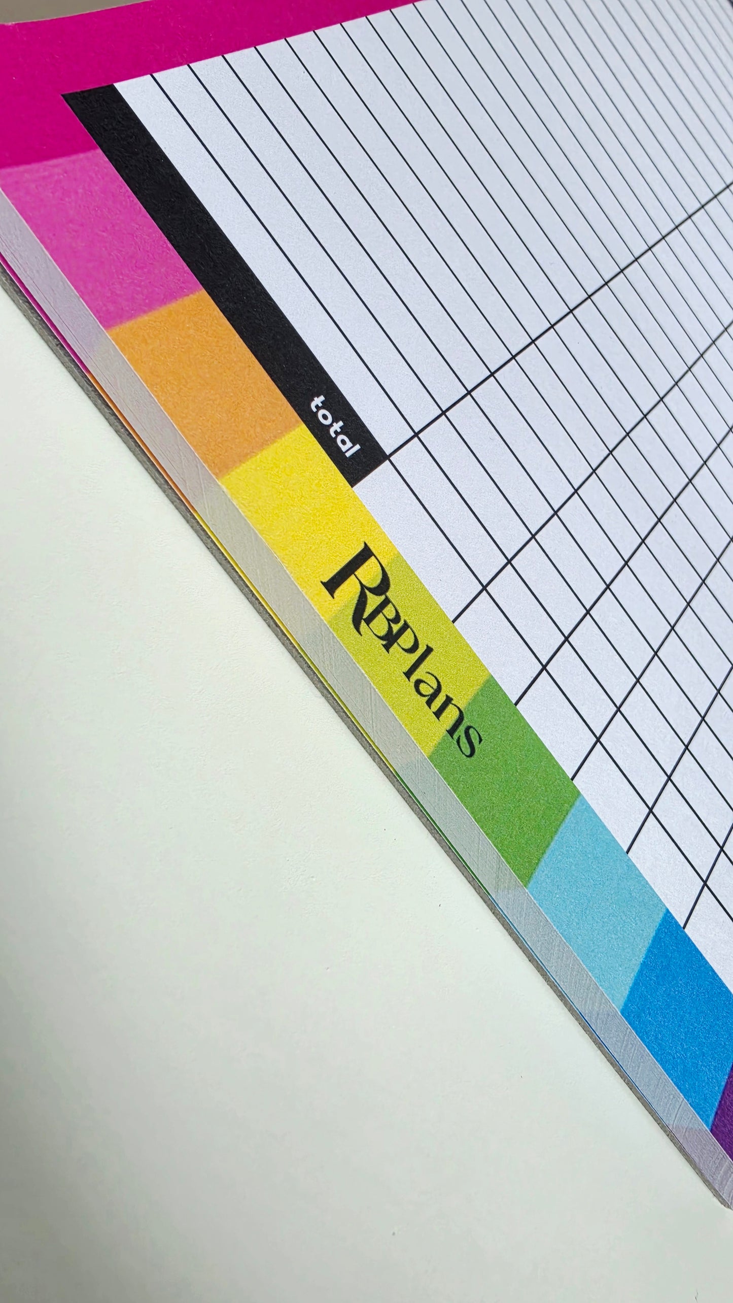 Cash Plan Notepad