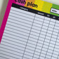 Cash Plan Notepad
