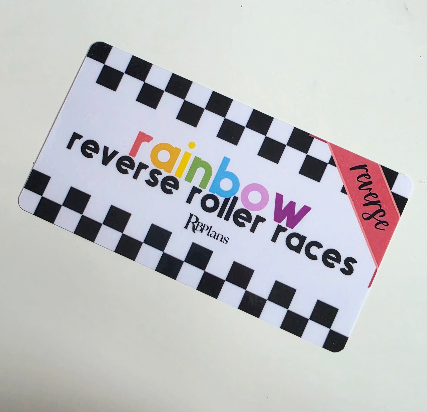Reverse Roller Races