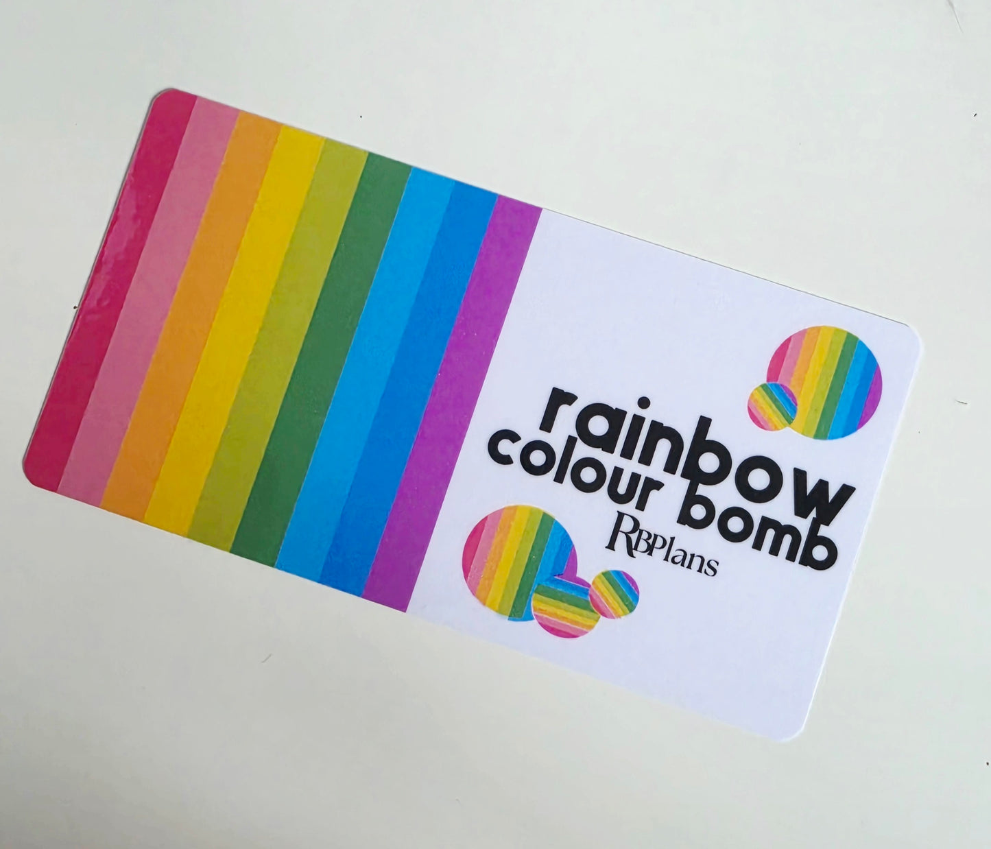 Rainbow Colour Bomb
