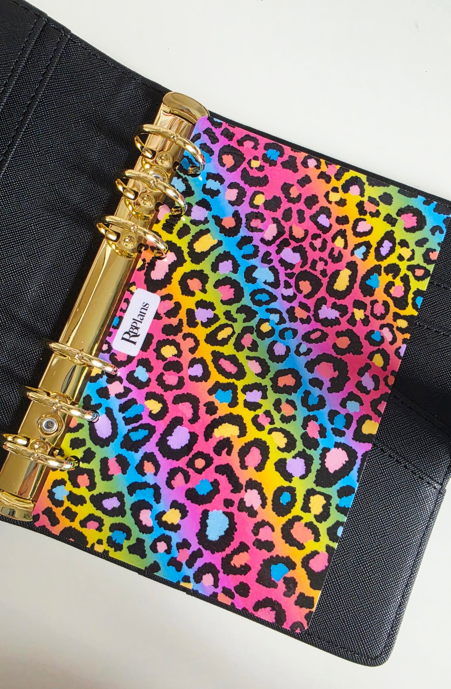 Leopard Rainbow Dashboard A6