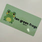 10 Green Frogs