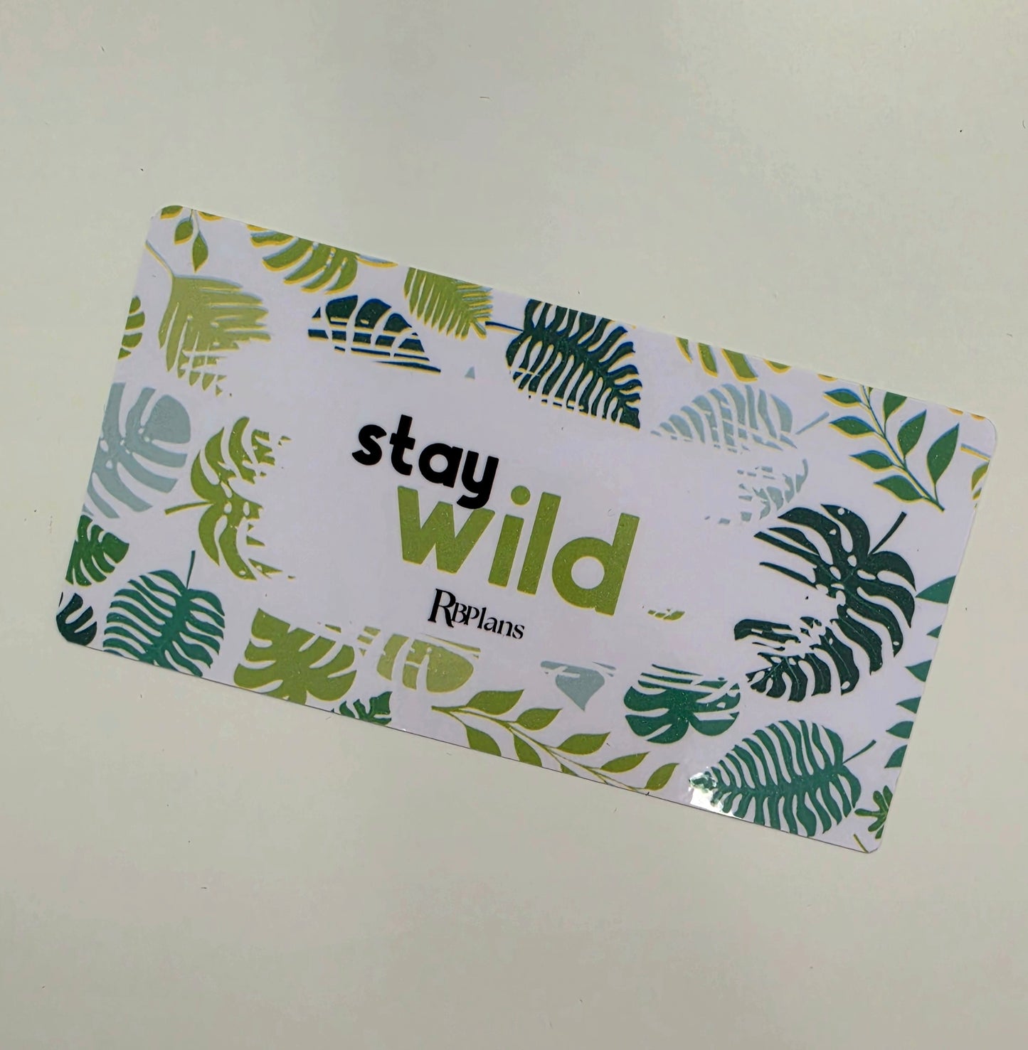 Stay Wild Envelope Insert