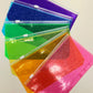 Rainbow Zipped Cash Envelopes A6
