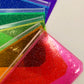 Rainbow Zipped Cash Envelopes A6
