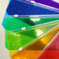 Rainbow Zipped Cash Envelopes A6