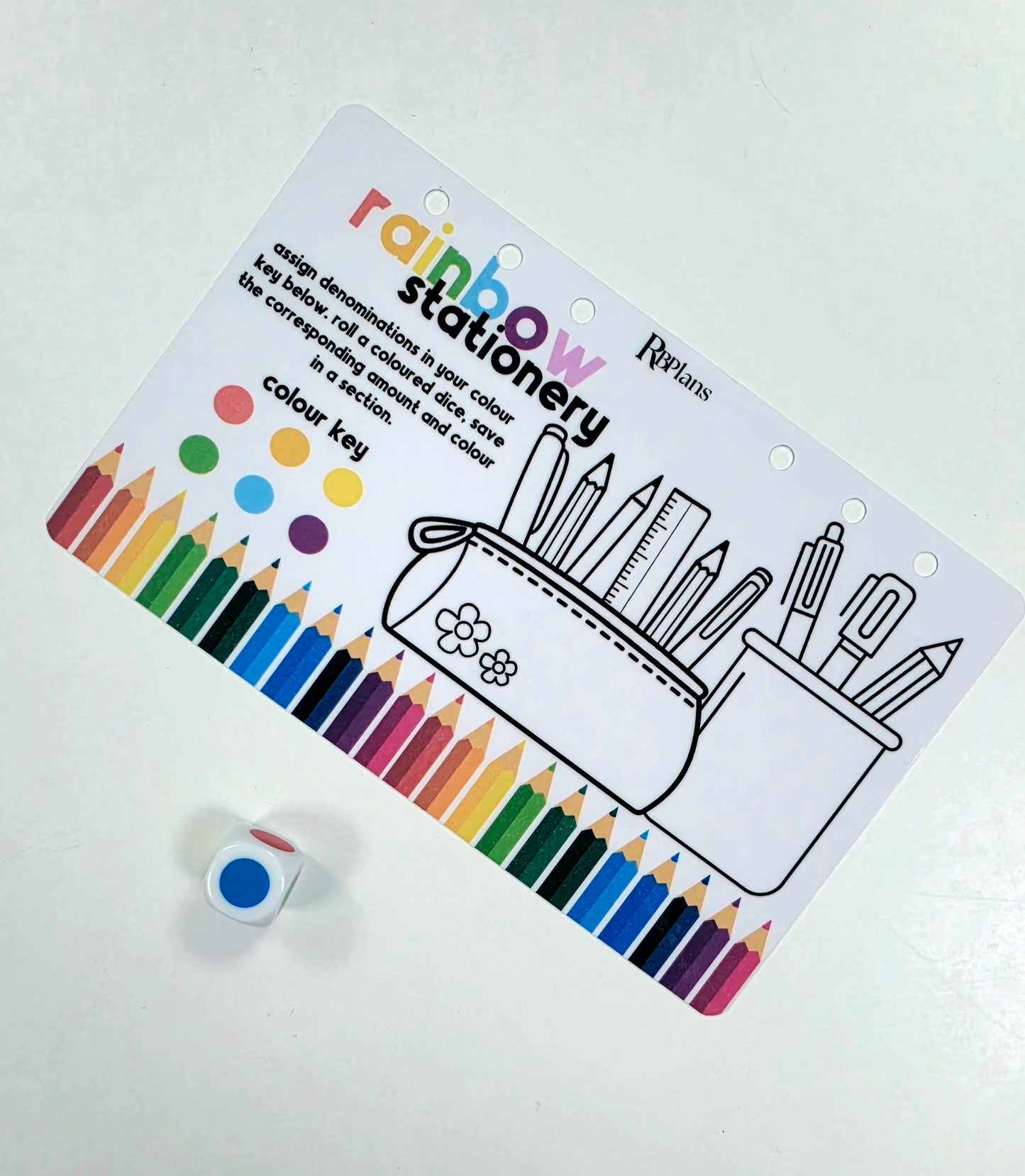 Rainbow Stationery