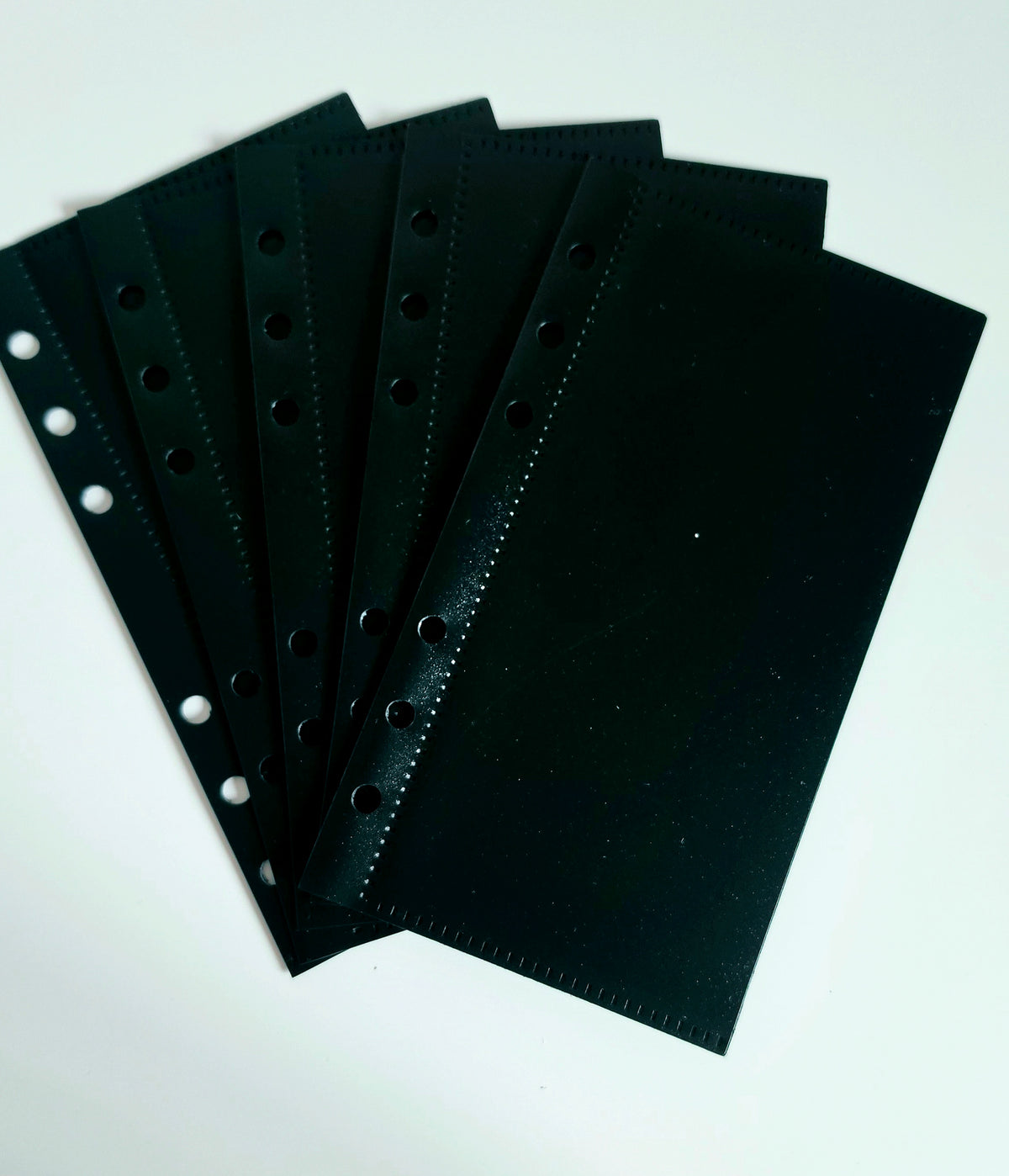 Black PP Cash Envelopes A6