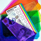 Rainbow Zipless Cash Envelopes A6