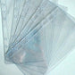 Clear Gloss Zipless Cash Envelopes A6