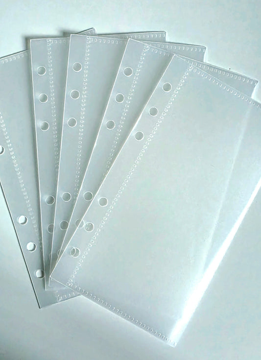 Frosted PP Cash Envelopes A6