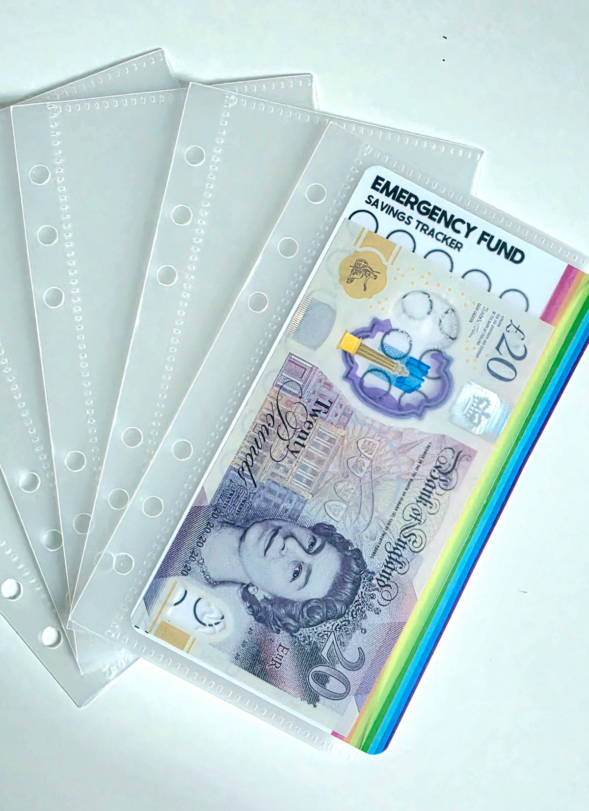 Frosted PP Cash Envelopes A6