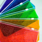 Rainbow Zipped Cash Envelopes A6