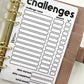 Neutral Rainbow Challenge Checklist Dashboard A6