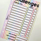 Pastel Challenge Checklist Dashboard A6