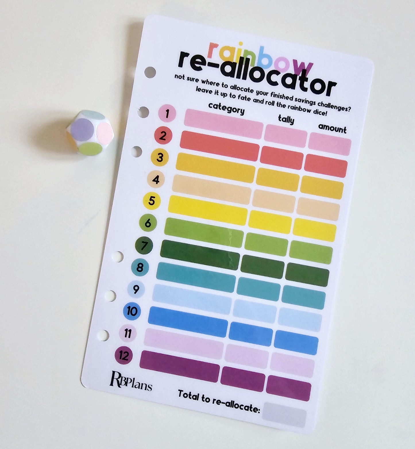 Rainbow Re-Allocator