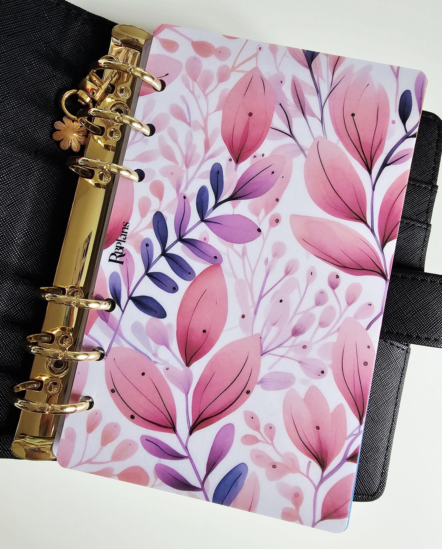 Pink Floral Dashboard A6