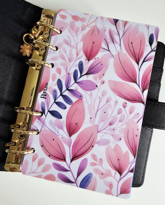 Pink Floral Dashboard A6