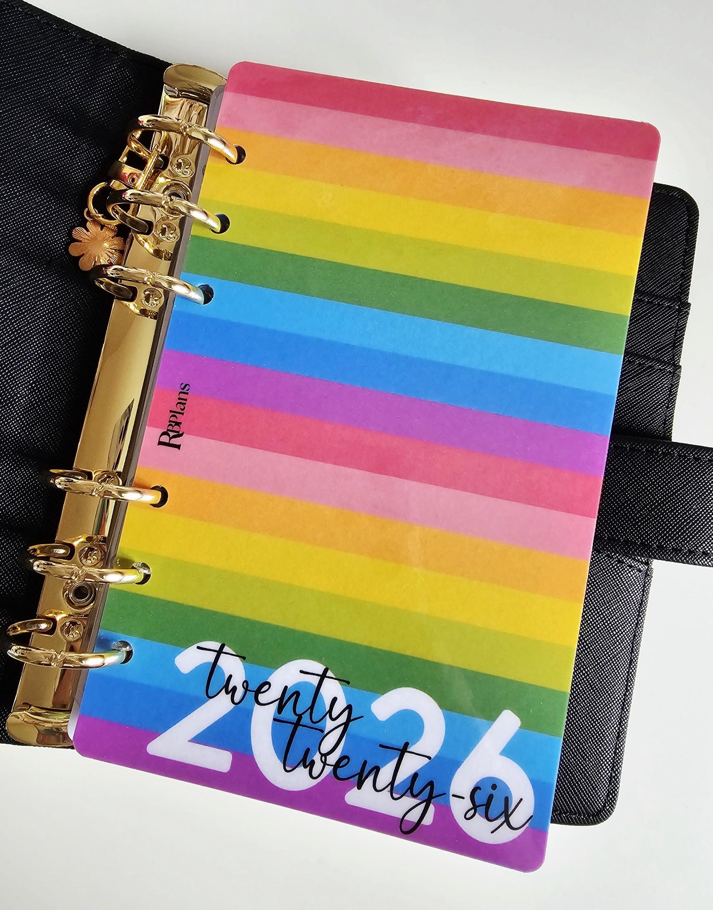 2026 Rainbow Stripe Dashboard A6