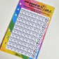 Weightloss Tracker 5-10 Stone Dashboard A6
