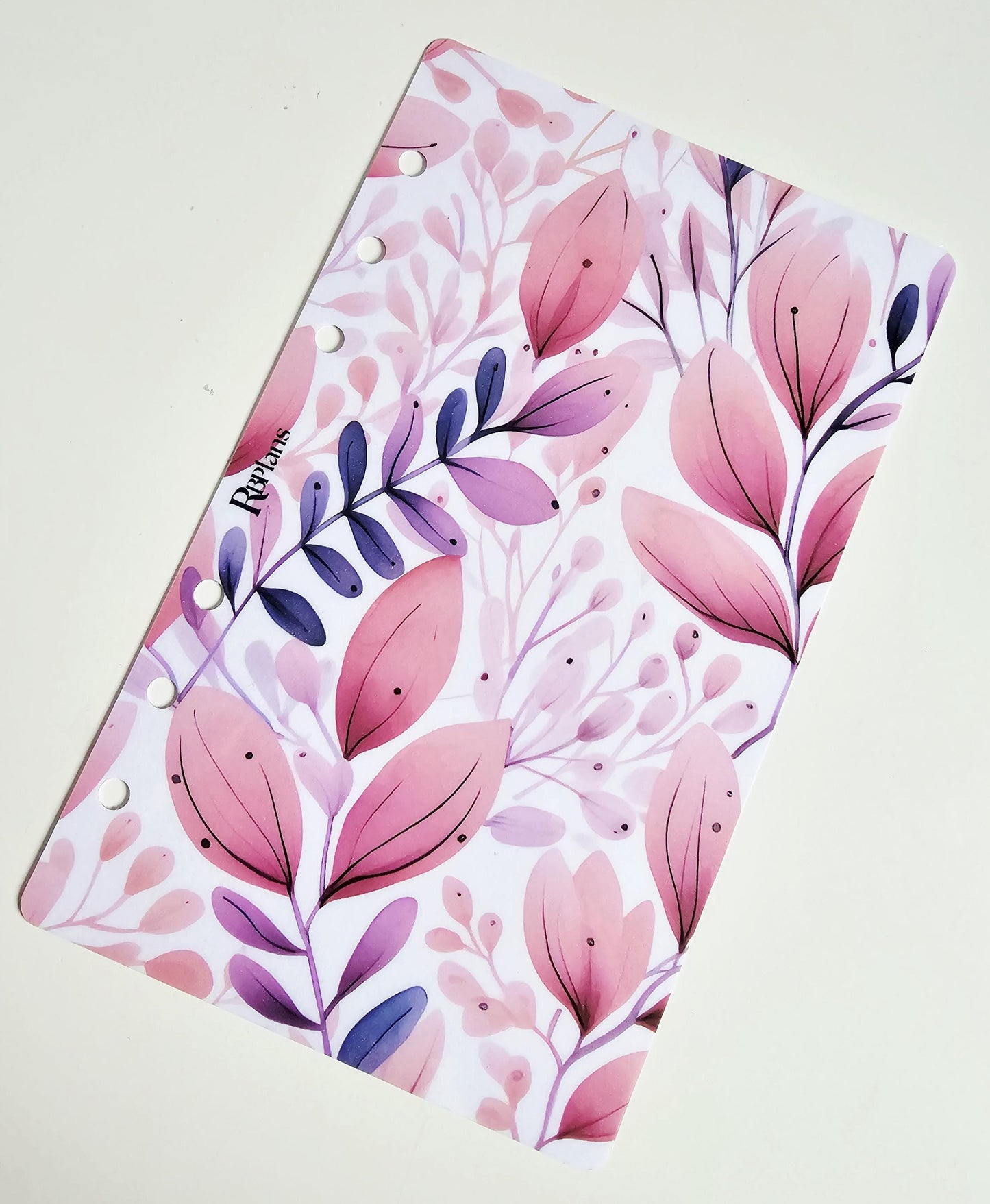 Pink Floral Dashboard A6