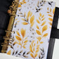 Yellow Floral Dashboard A6