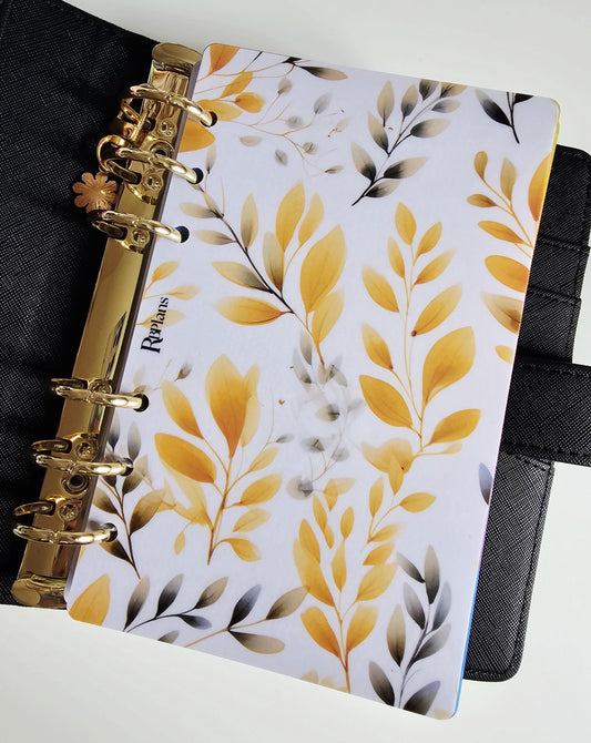 Yellow Floral Dashboard A6