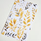 Yellow Floral Dashboard A6