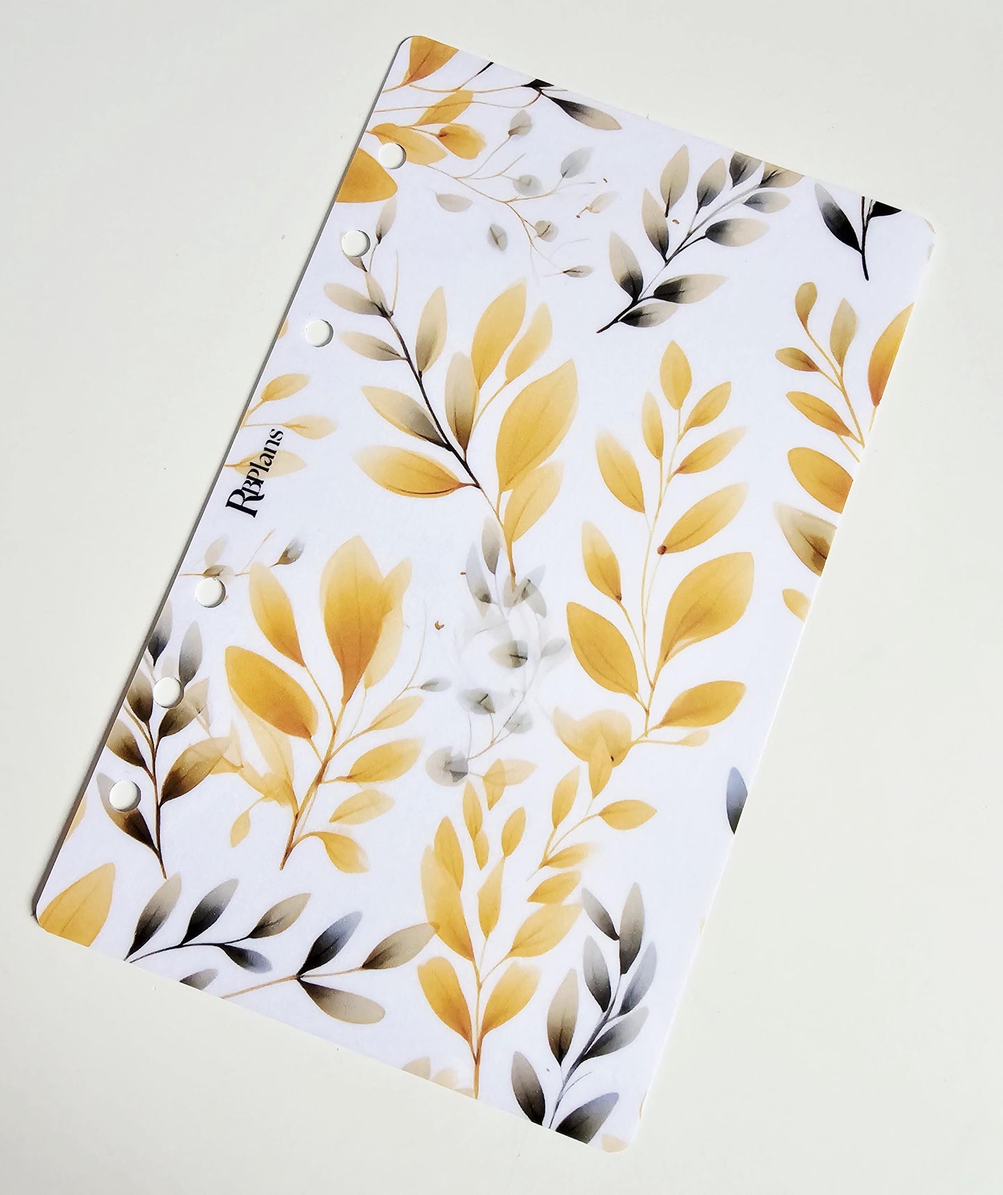 Yellow Floral Dashboard A6