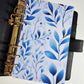 Blue Floral Dashboard A6