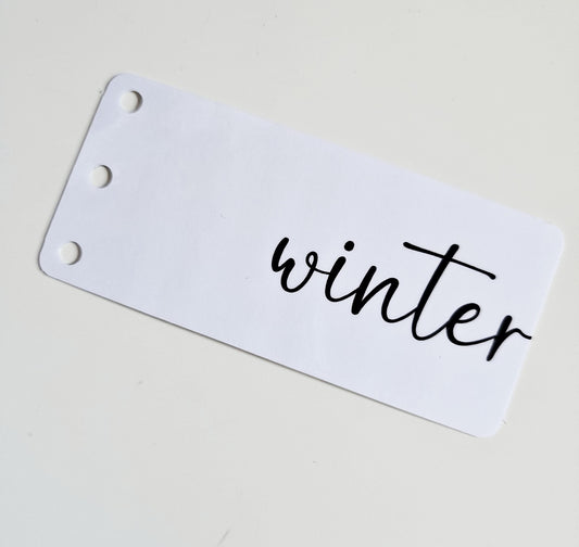 Winter Half Dashboard A6