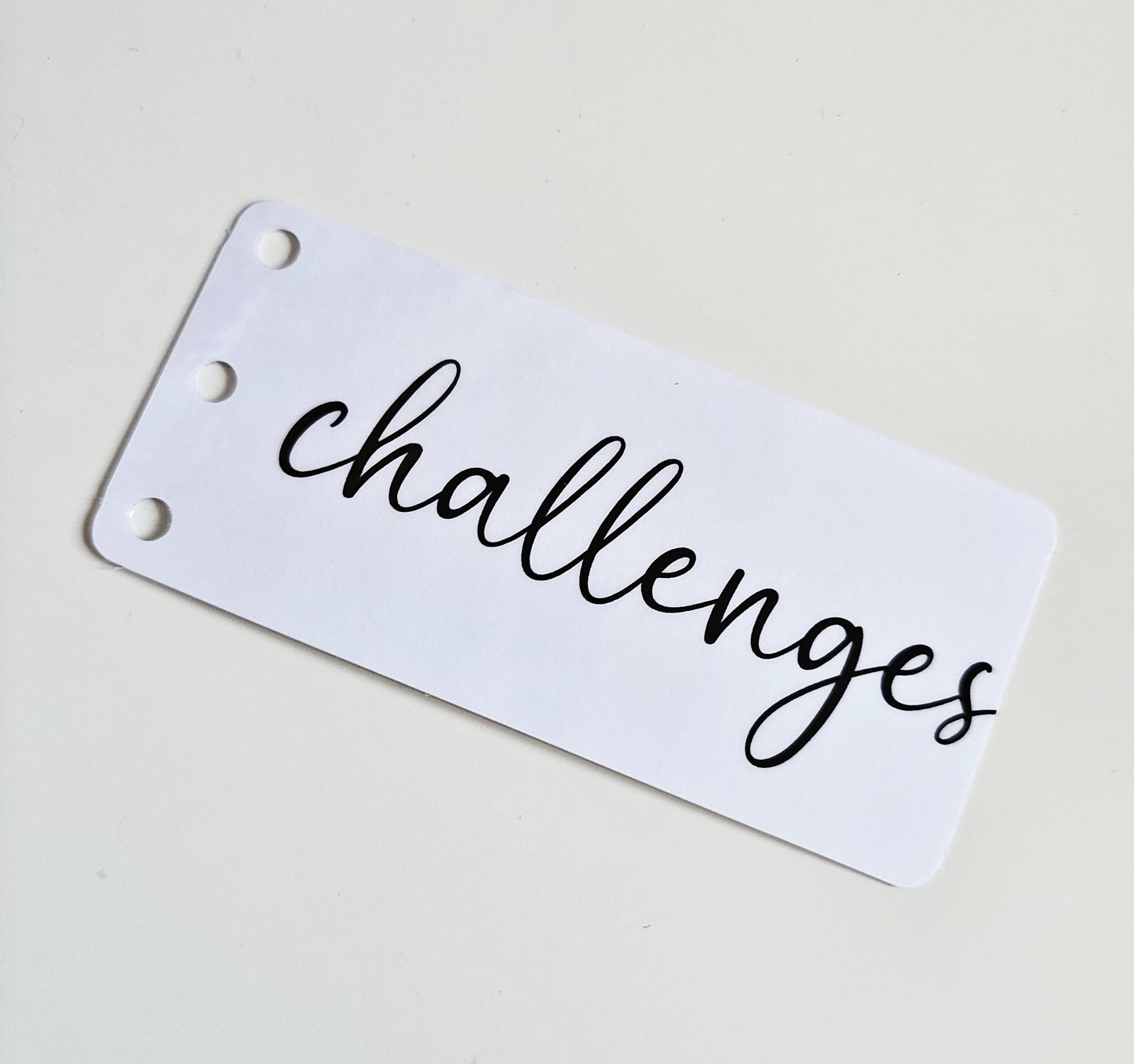 Challenges Half Dashboard A6