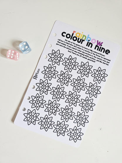 Colour-In Nine