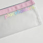 Pink Placeholders Zip Wallet