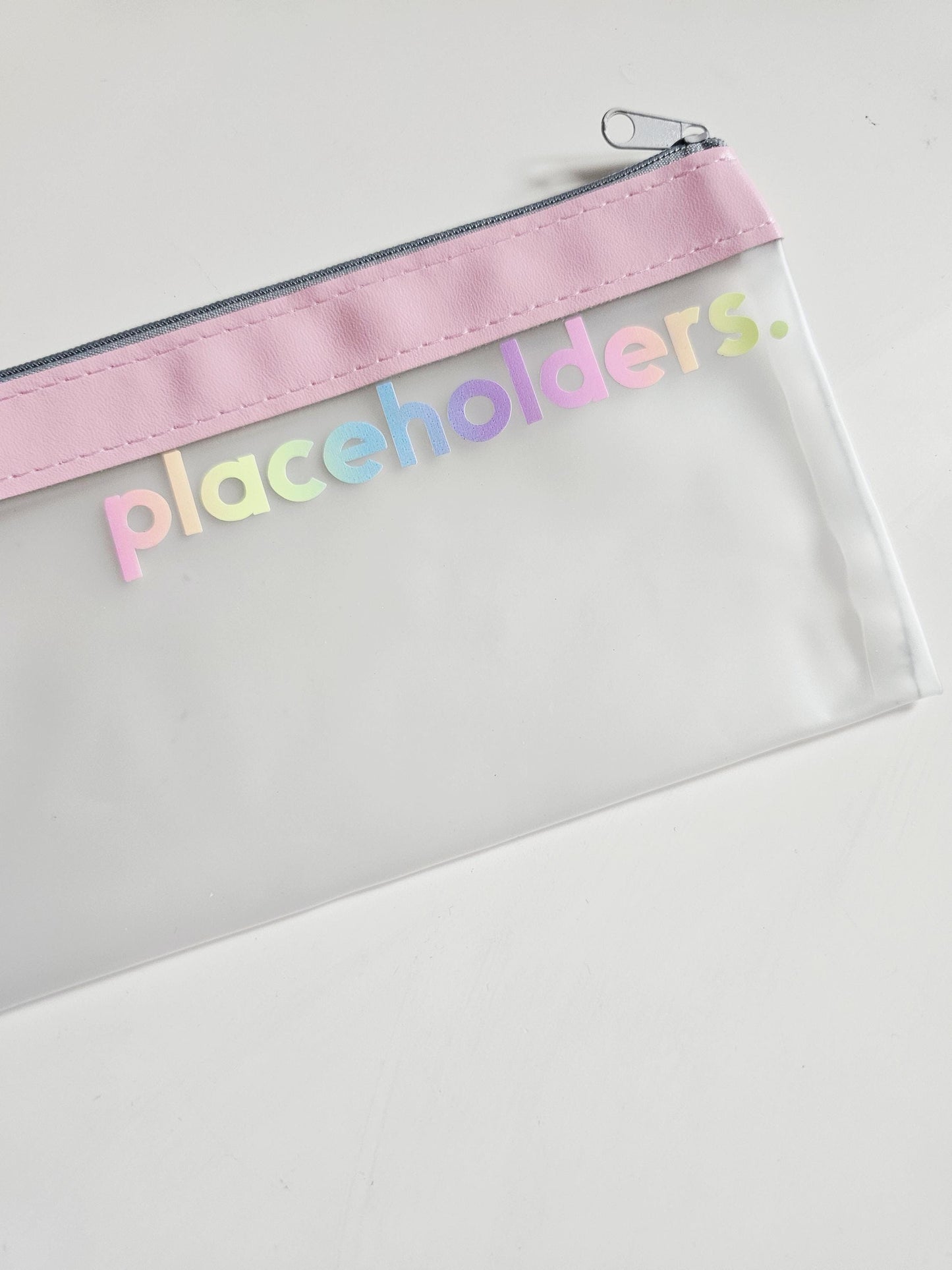 Pink Placeholders Zip Wallet