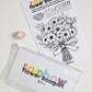 Rainbow Flower Bouquet
