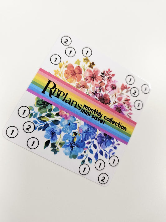 Monthly Collection Mini Saver