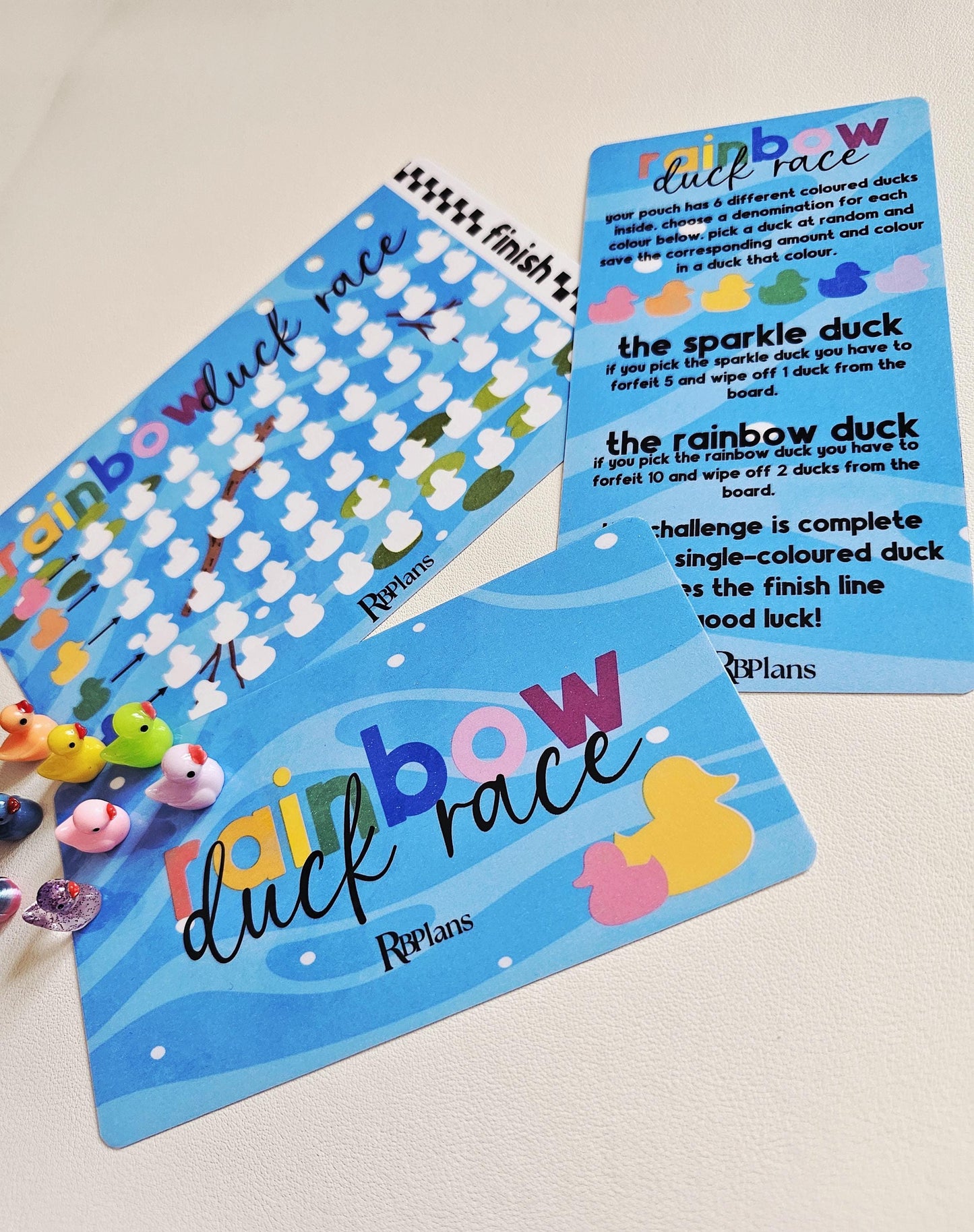 Rainbow Duck Race